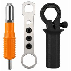 Adapter nitownicy do nitów zrywalnych na wkrętarkę z rączką 2,4-4,8mm KD12700