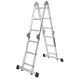DRABINA Z PLATFORMĄ 4x3 346cm KD4070