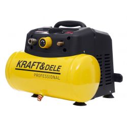 Kompresor bezolejowy 6L 8bar 1,2kW KD1415