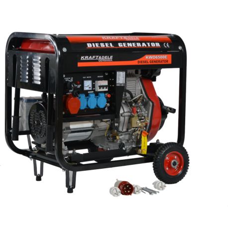 Agregat prądotwórczy 6,5kW 12/230/380V KD120