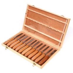 Zestaw dłut rzeźbiarskich 12el. KD11775
