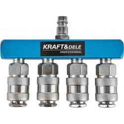 Szybkozłączka pneumatyczna 1/4" KD2166