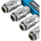 Szybkozłączka pneumatyczna 1/4" KD2166