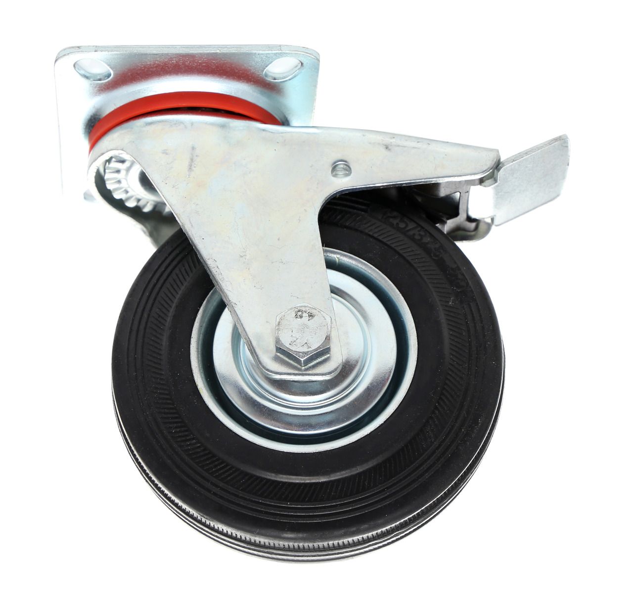 Univerzálne otočné koleso s brzdou 125mm KD467