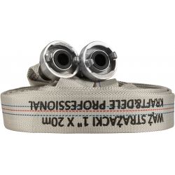 Wąż strażacki 1" 20m ze złączkami KD781