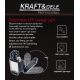 LAMPA WARSZTATOWA LED SUFITOWA SKŁADANA 80W 8500LM KD3483