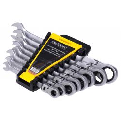 Klucze płasko-oczkowe 8-22mm 8szt. KD11302