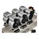 Kompresor bezolejowy 100L 3 x 1500W KD1397