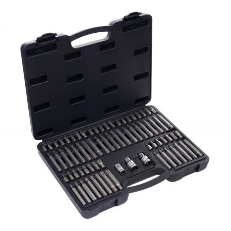 Komplet bitów TORX 75el. KD10954
