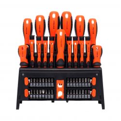 Zestaw śrubokrętów, wkrętaków, bitów + magnetyzer 50el. KD10950