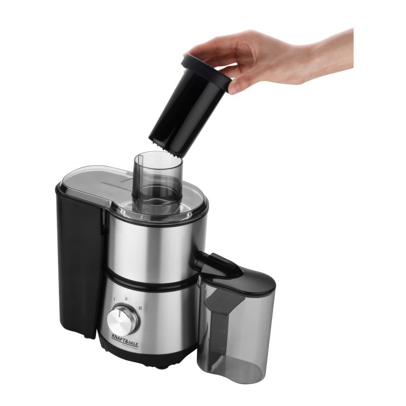 Kraft&Dele KD4300 — соковыжималка в работе