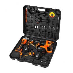 Zestaw narzędzi akumulatorowych 3x21V 3000mAh KD3358