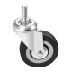 Zestaw kółek obrotowych 75mm 200kg 4szt. KD3625