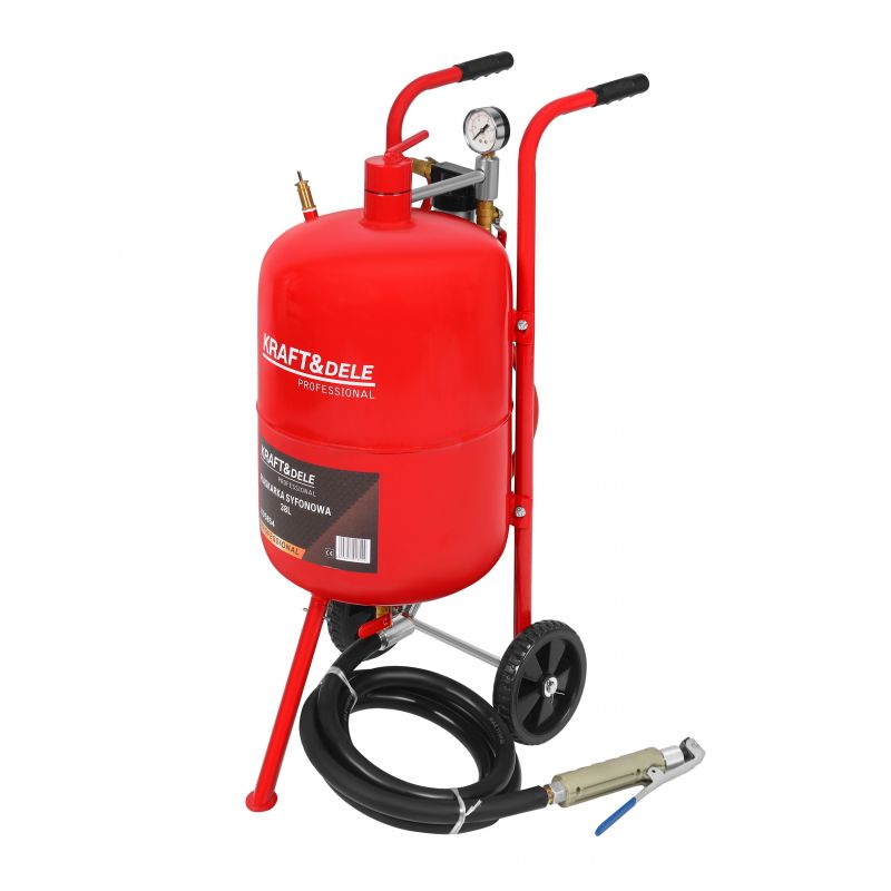 Пескоструйный аппарат сифонный 38 л Kraft&Dele KD5854