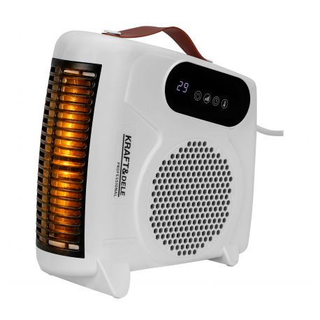 Termowentylator, grzejnik elektryczny 2000W + pilot KD6519