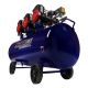 KOMPRESOR BEZOLEJOWY 100L 6000W 660L/MIN NIEBIESKI KD4094